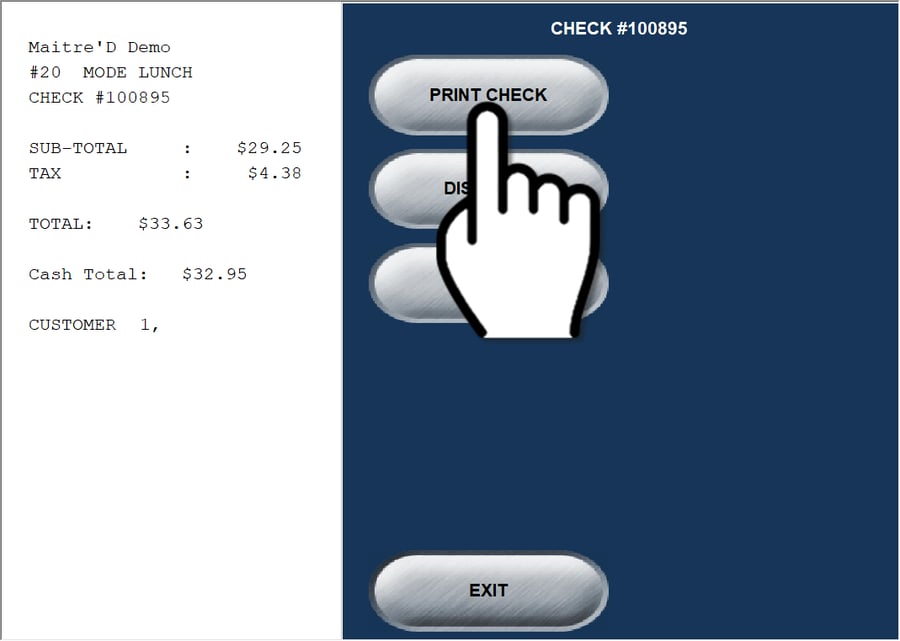 POS - Print Check