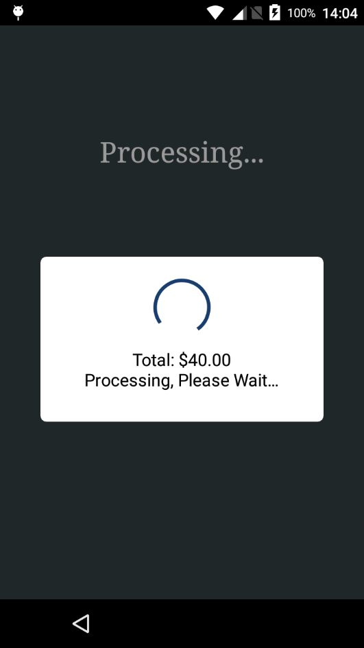 Terminal Processing