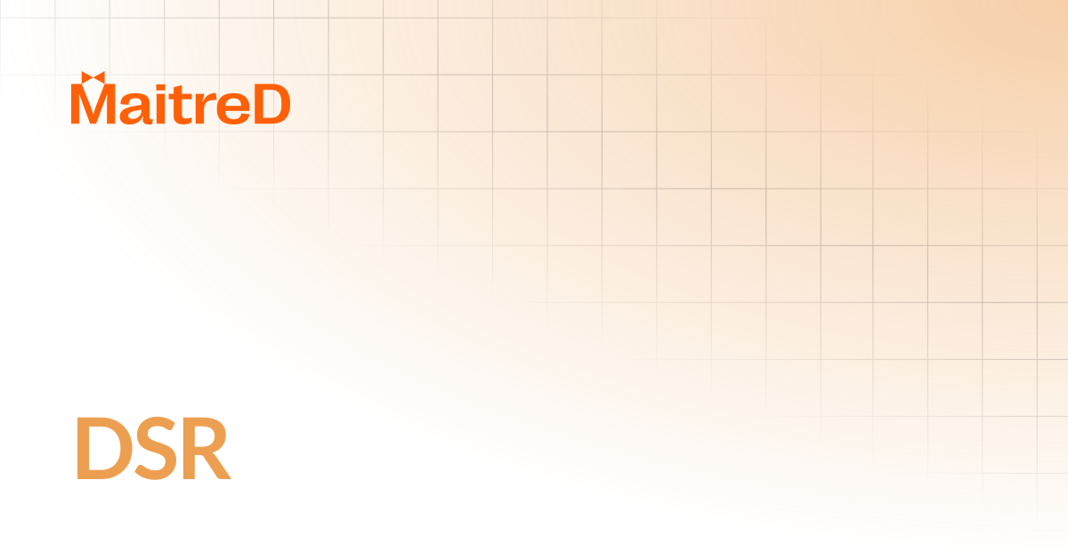 DSR | MD Documentation Center